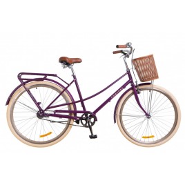Велосипед жіночий міськи Dorozhnik COMFORT FEMALE  14G 28" Purple