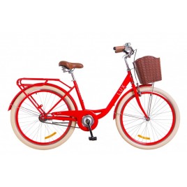Велосипед жіночий міськи Dorozhnik LUX  14G 26"  RED