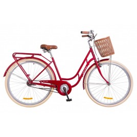 Велосипед жіночий міський Dorozhnik RETRO RED