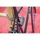 Велосипедний замок ABUS 640 Granit Plus black/red