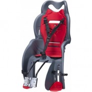 Крісло дитяче HTP Desing Sanbas T з кріпленням на раму (темно-сіре/червоне)
