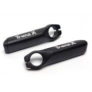 Ріжки для руля TranzX JD-897, чорно-сріблястий 