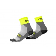 Шкарпетки ONRIDE Chase, сіро/зелений